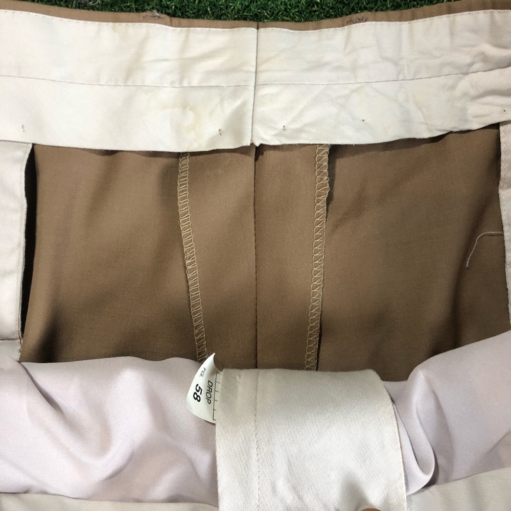 Balenciaga Men Pants Size 58 Wool Brown Pants - Picture 4 of 8